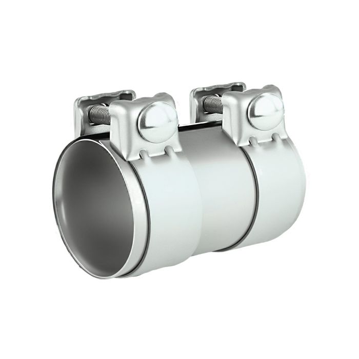 SS304 Stainless Steel Exhaust Pipe Connector with Clamp FMIC.EU 54mm 2.1"