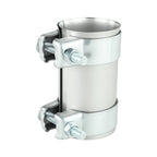 Conector de tubo de escape de acero inoxidable SS304 con abrazadera FMIC.EU 63 mm 2,5"