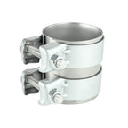 Conector de tubo de escape de acero inoxidable SS304 con abrazadera FMIC.EU 70 mm 2,75"