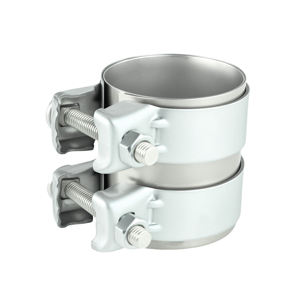 Conector de tubo de escape de acero inoxidable SS304 con abrazadera FMIC.EU 70 mm 2,75"