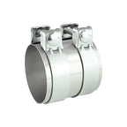 Conector de tubo de escape de acero inoxidable SS304 con abrazadera FMIC.EU 70 mm 2,75"