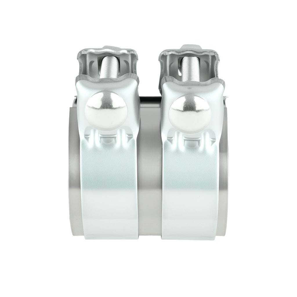 Conector de tubo de escape de acero inoxidable SS304 con abrazadera FMIC.EU 70 mm 2,75"