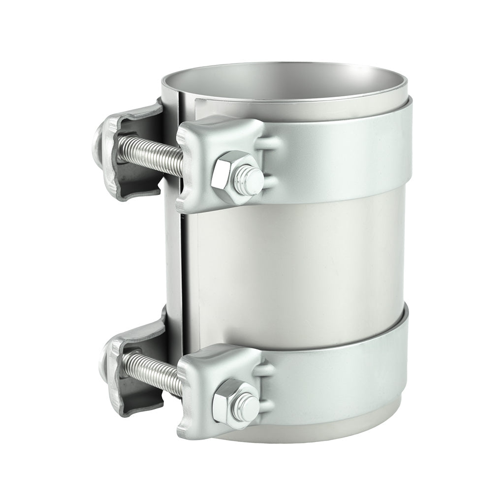 Conector de tubo de escape de acero inoxidable SS304 con abrazadera FMIC.EU 89 mm 3,5"