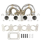 Colector de escape FMIC.Pro para VW Golf Audi A4 1.8T FWD 1997–2005 T3 44mm SS321