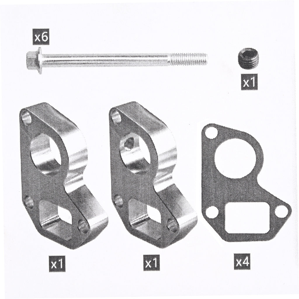 Kit de espaciadores para cambio de bomba de agua FMIC.EU para Chevrolet Camaro LS LS1 LS2
