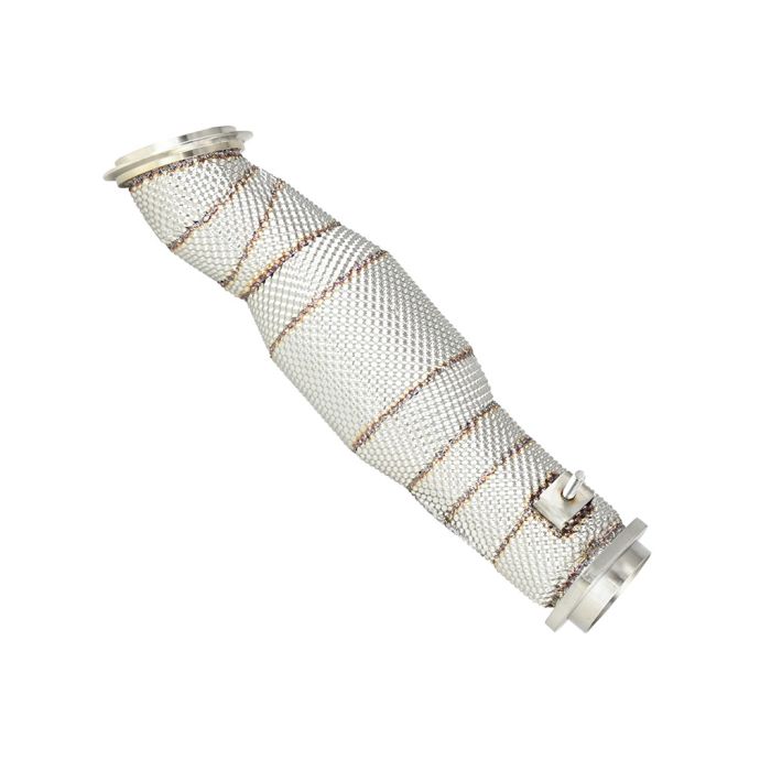 Downpipe FMIC.Pro for BMW M2 M3 M4 G87 G20 G80 S58 B30 2020+ CAT with heat shield