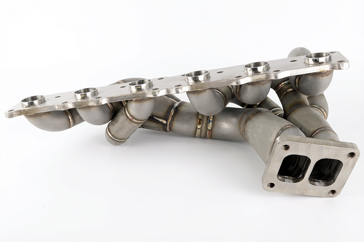Colector de escape FMIC.Pro para BMW N54 E82 135i E90 335i T4 Top Mount Twin Scroll SS304