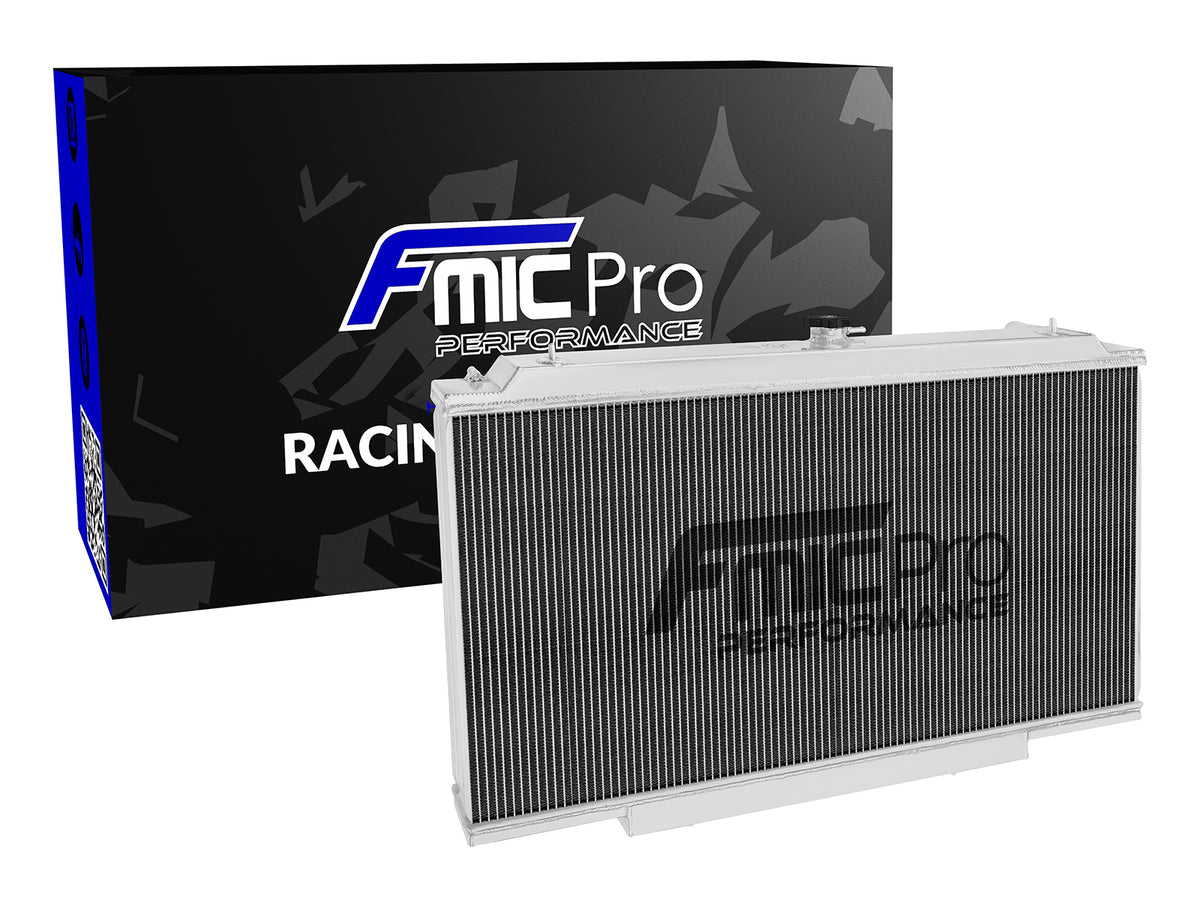 Radiador Racing FMIC.Pro para Nissan PATROL Y61 gasolina 4.5L TB45E 6 cilindros 97-01