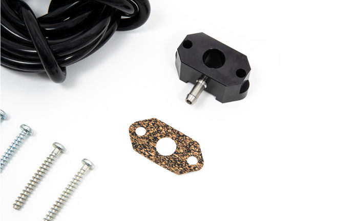 Kit de montaje de manómetro de presión de turbo Forge Motorsport FMBGFK13 para motores Audi Seat Skoda VW 1.0 TSI