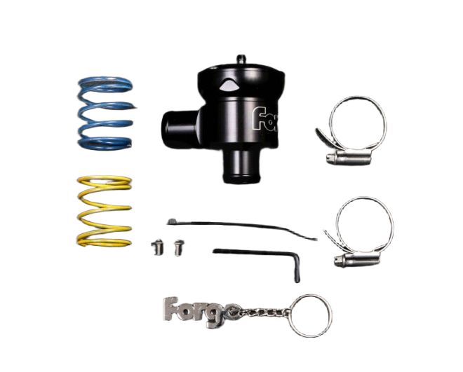 Blow off de circuito cerrado Forge Motorsport FMDV008-N para VW Audi Seat Skoda Porsche Ford Focus negro