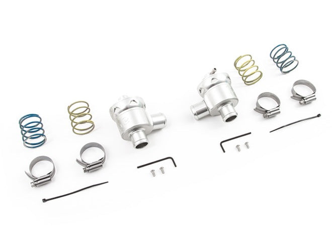 Válvulas de recirculación Forge Motorsport FMDV008P2.SI para Porsche 996 997.2 991 plata