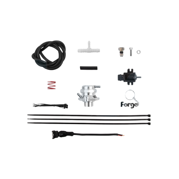Forge Motorsport FMDV23A.N Recirculation Valve Kit for Renault Megane RS 280 300 Mk4 Open Black
