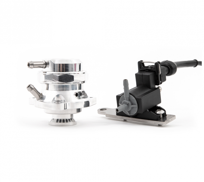 Dump Valve Forge Motorsport FMDV33A.SI para Ford Focus IV 2.3 Ecoboost ST 280 plateada
