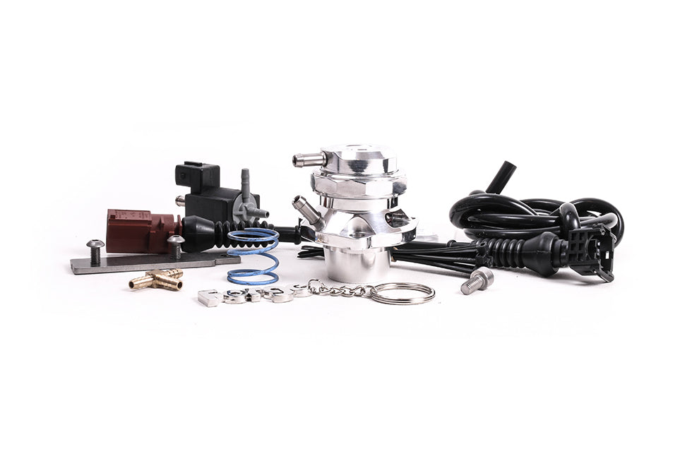 Blow Off Valve abierta Forge Motorsport FMDVMK7A para Volkswagen Golf 7 1.8 2.0 TSi 2013+ plateada