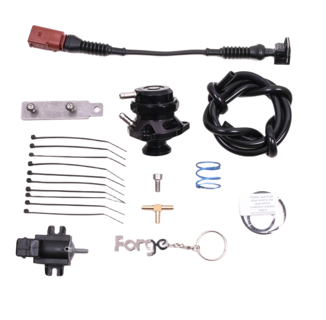 Kit de válvula de recirculación Forge Motorsport FMDVMK7R para Audi Cupra Seat Skoda VW Golf 7 1.8 2.0 TSi 2013+ negra