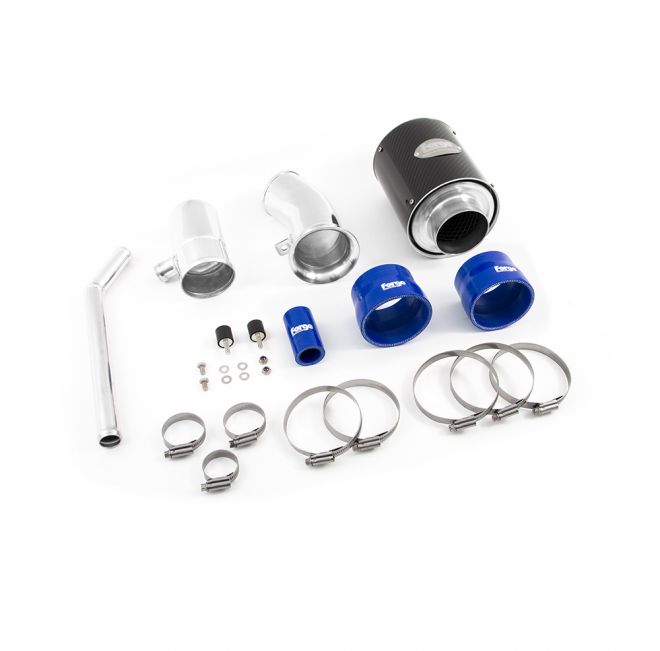 Kit de admisión directa con filtro de espuma Forge Motorsport FMINDF500-F.B para Fiat 500 Abarth azul