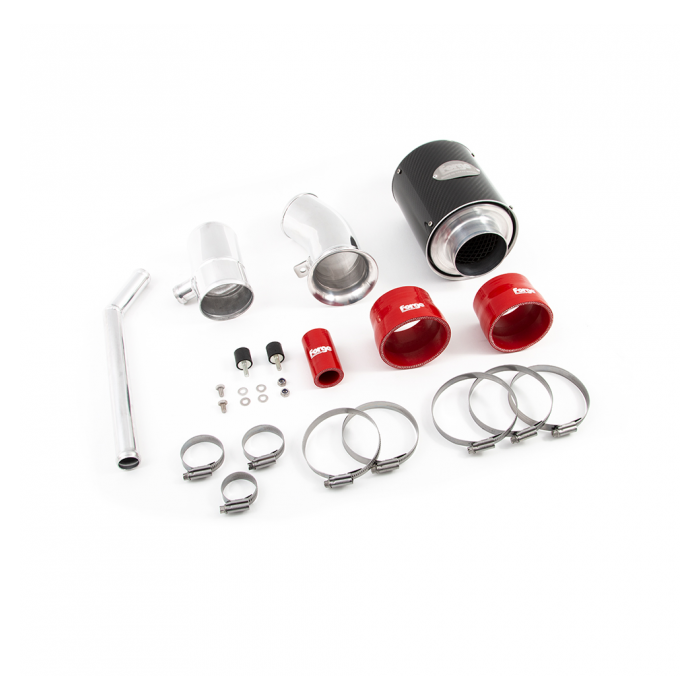 Forge Motorsport FMINDF500-F.R Foam Filter Direct Induction Kit for Fiat 500 Abarth Red
