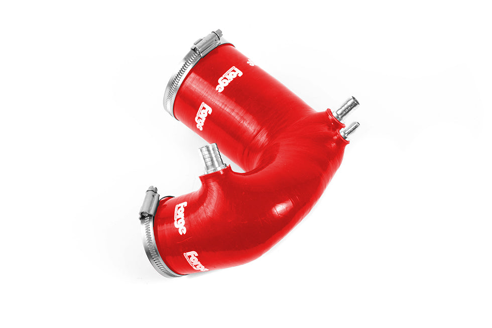 Manguito de admisión de silicona Forge Motorsport FMINLH11 para Fiat Abarth 500 595 695 rojo