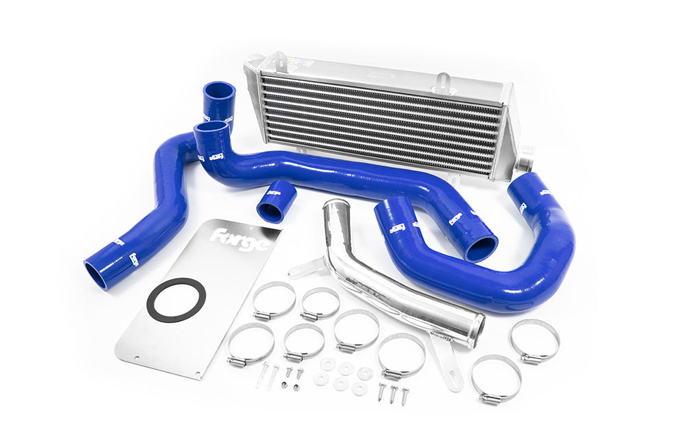 Kit de intercooler Forge Motorsport FMINT208GTI.B para Peugeot 208 GTi Turbo azul