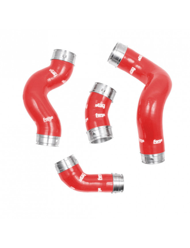 Kit de manguitos de silicona de sobrealimentación Forge Motorsport FMKT020.R para Volkswagen T5 1.9TDI 2003-2010 rojo