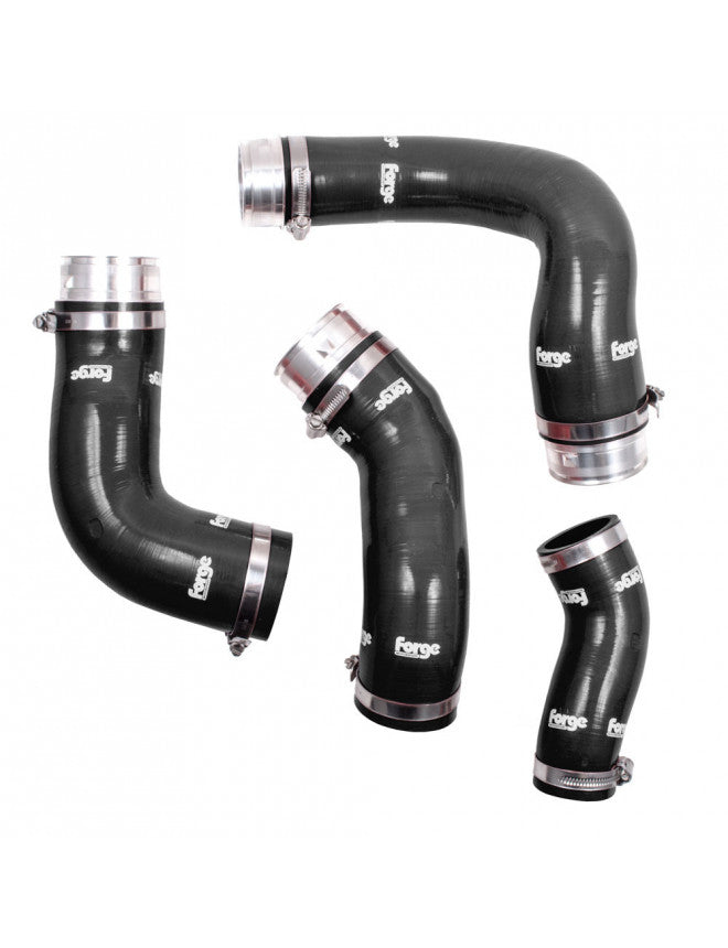 Manguitos de silicona de sobrealimentación Forge Motorsport FMKTVWT5.N para VW T5 Van 130PS 174PS negro