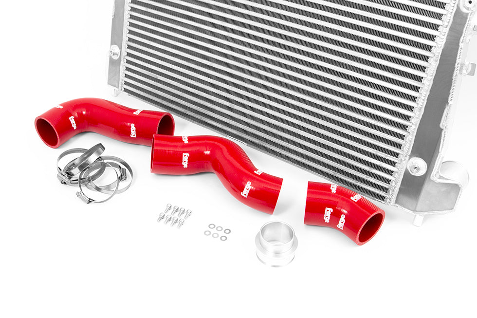 Intercooler Forge Motorsport FMMK5FMIC.R para Audi S3 8P 2.0 TFSi VW Golf 5 rojo
