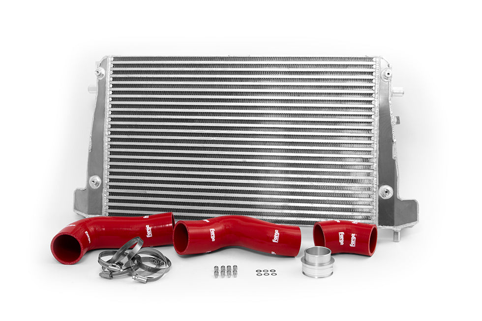 Intercooler Forge Motorsport FMMK5FMIC.R para Audi S3 8P 2.0 TFSi VW Golf 5 rojo