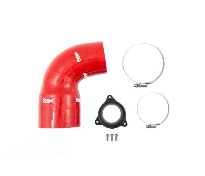 Adaptador de entrada de turbo Forge Motorsport FMTIA10.R para Hyundai i30N MK3.5 Facelift Kona N rojo