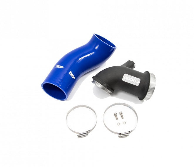 Adaptador de entrada de turbo Forge Motorsport FMTIA9-TR.B para VW Tiguan R LHD azul