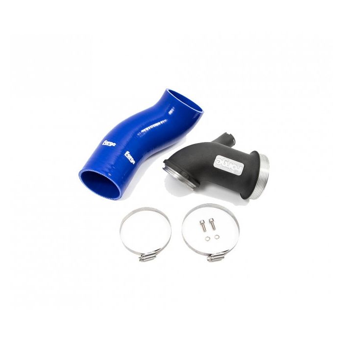 Forge Motorsport FMTIA9-TR.B Turbo Inlet Adapter for VW Tiguan R LHD Blue