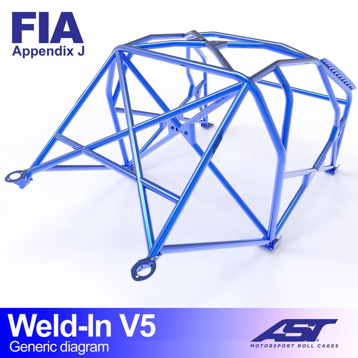 Arco de seguridad Ford Focus (Mk2) Hatchback 3 puertas FWD Weld In V5
