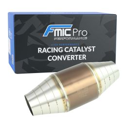 Sport Catalytic Converter FMIC.Pro Euro 6 200 CPSI for 2.5-5.0L engines inlet/outlet 63-114mm Pt/Pd/Rh 5:5:1