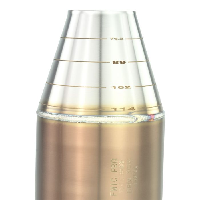 FMIC.Pro Euro 6 200 CPSI Sport Catalytic Converter for 2.5-5.0L engines 63-114mm inlet/outlet Pt/Pd/Rh 5:5:1