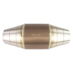 FMIC.Pro Euro 4 200 CPSI Sport Catalytic Converter for 0.6-1.6L Engines 51-76mm Inlet/Outlet Pt/Pd/Rh 5:5:1