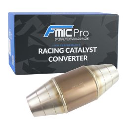 Sport Catalytic Converter FMIC.Pro Euro 4 200 CPSI for 0.6-1.6L engines inlet/outlet 51-76mm Pt/Pd/Rh 5:5:1