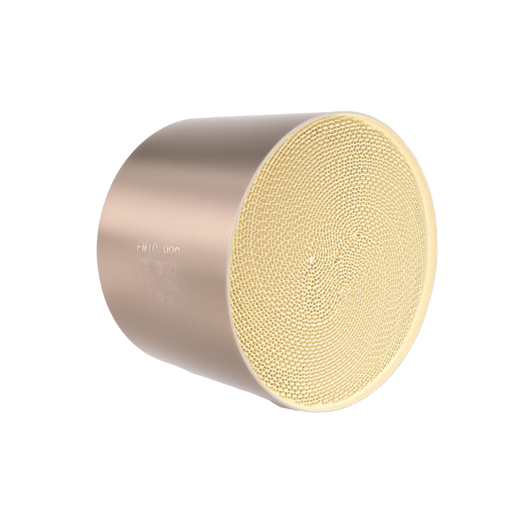Núcleo de catalizador deportivo gasolina FMIC.Pro Euro 5 200 CPSI diámetro 130 mm longitud 100 mm Pt/Pd/Rh 5:5:1