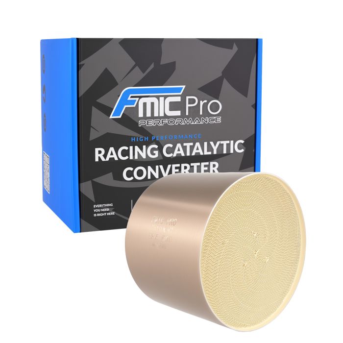 FMIC.Pro Euro 5 Sport Catalytic Converter Core for Gasoline 600 CPSI Diameter 130 mm Length 100 mm Pt/Pd/Rh 5:5:1