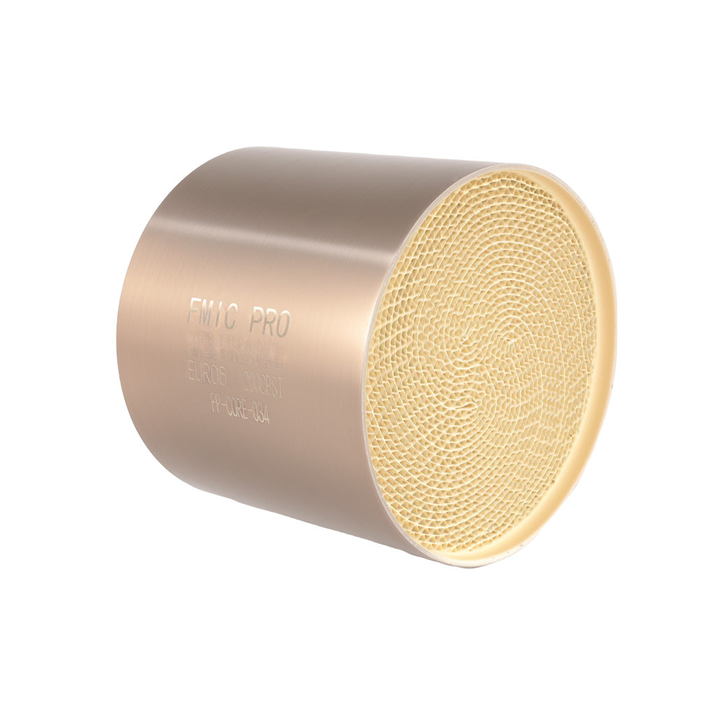 Núcleo de catalizador deportivo gasolina FMIC.Pro Euro 6 200 CPSI diámetro 90 mm longitud 80 mm Pt/Pd/Rh 5:5:1