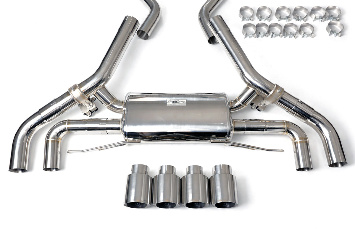 Sistema de escape con válvulas cat-back FMIC.Pro para BMW Serie 3 G20 G21 M340i 3.0T B58 2019-