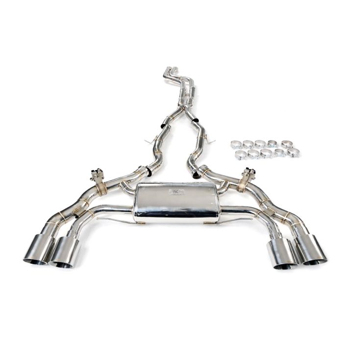 FMIC.Pro cat-back valved exhaust system for BMW X3M X4M F97 F98 3.0L S58 2019-2023
