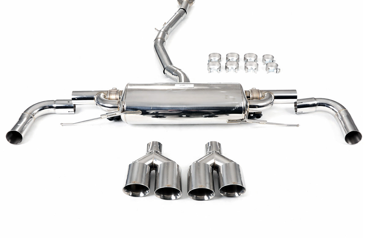 Sistema de escape con válvulas cat-back FMIC.Pro para BMW X3 F25 2.8i 3.0i N52 2010-2012