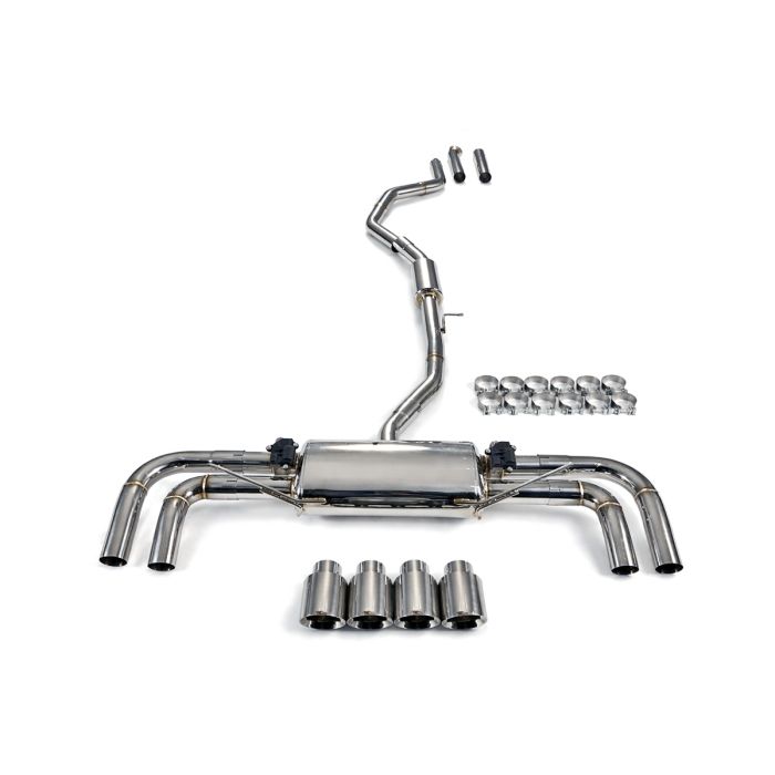 FMIC.Pro cat-back valved exhaust system for BMW X4 F26 20i 35i 2014-2018