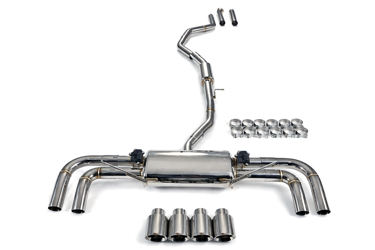 Sistema de escape con válvulas cat-back FMIC.Pro para BMW X4 F26 20i 35i 2014-2018