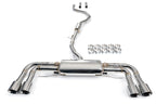 Sistema de escape con válvulas cat-back FMIC.Pro para BMW X4 F26 20i 35i 2014-2018