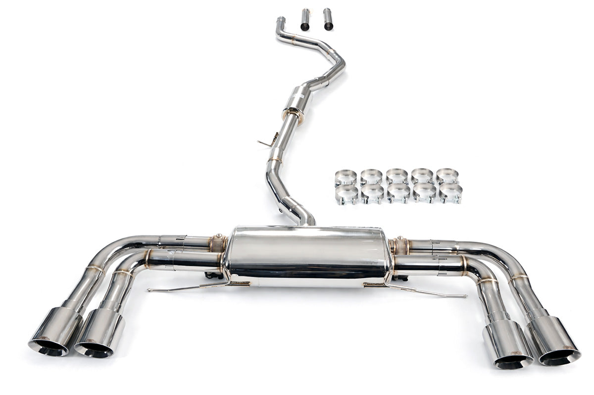 Sistema de escape con válvulas cat-back FMIC.Pro para BMW X4 F26 20i 35i 2014-2018