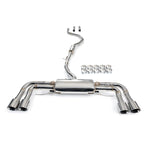 FMIC.Pro cat-back valved exhaust system for BMW X4 F26 20i 35i 2014-2018