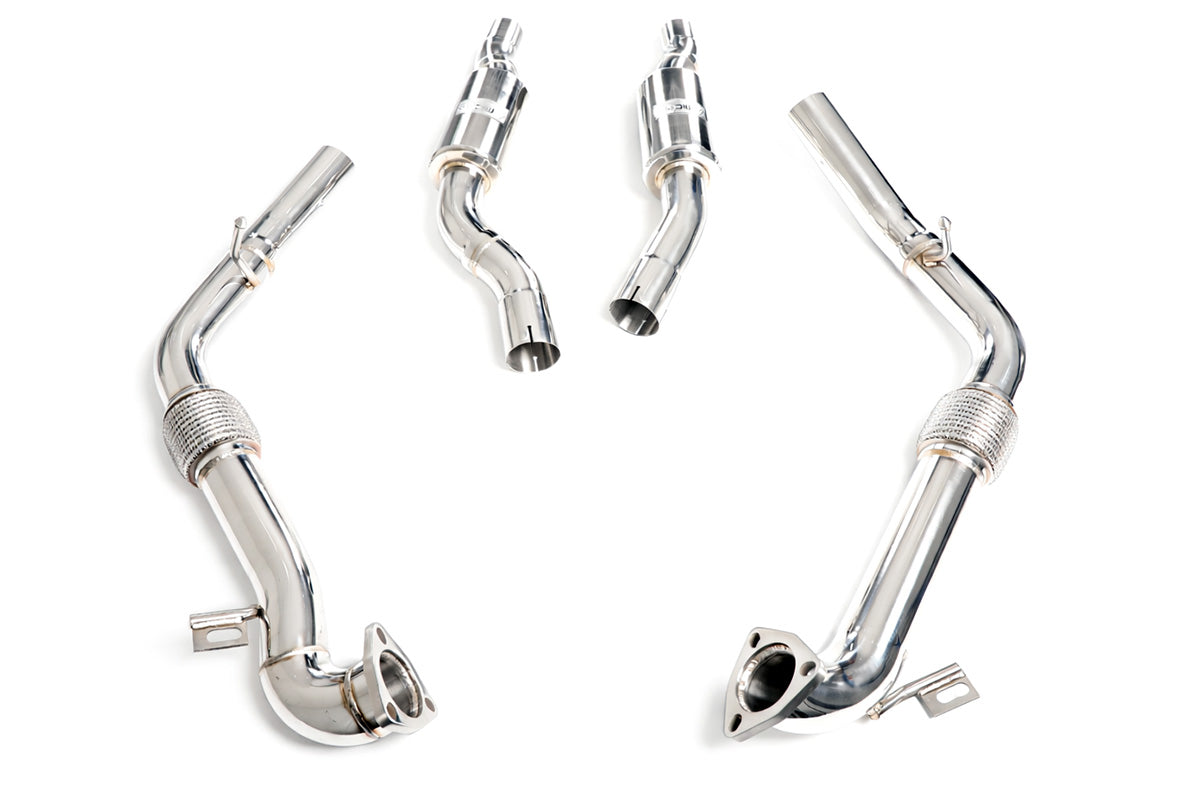 Sistema de escape con válvulas FMIC.Pro para Audi S4 B9 3.0 TFSI 2016-2019