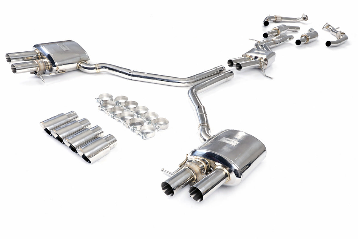 Sistema de escape con válvulas FMIC.Pro para Audi S4 B9 3.0 TFSI 2016-2019
