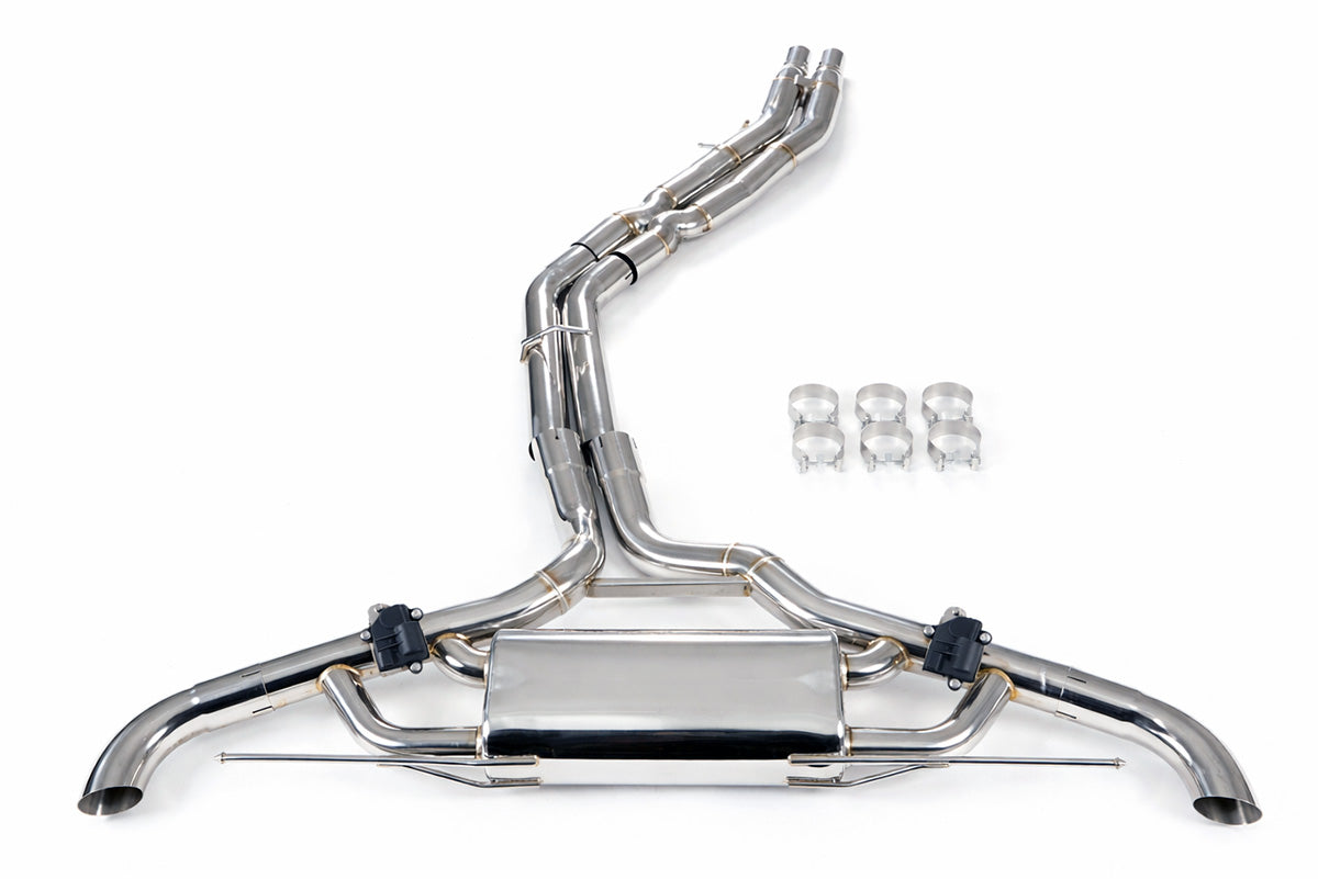 Sistema de escape cat-back con válvula FMIC.Pro para Audi SQ5 B9.5 3.0 TFSI 2020-2024