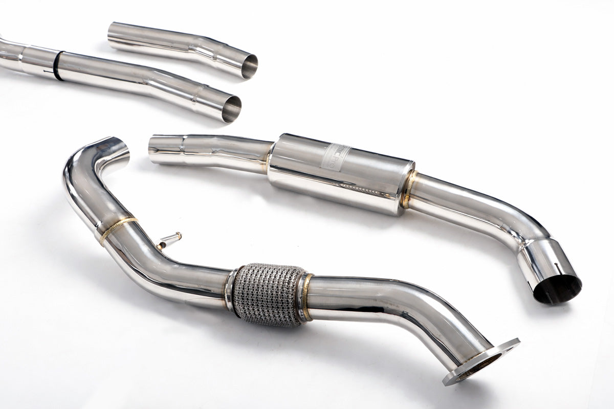 Sistema de escape con válvulas FMIC.Pro para Audi A6 A7 C8 2.0T 2018-2020